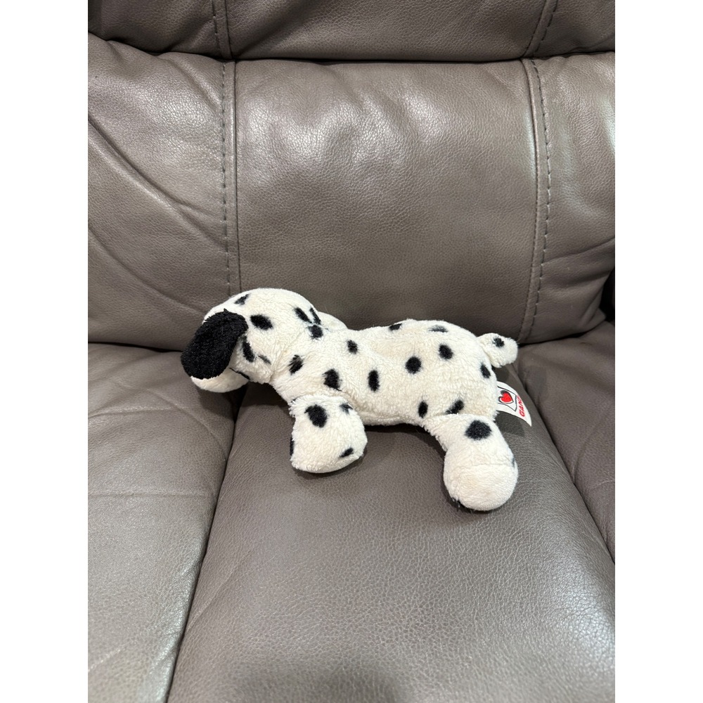 Ganz Webkinz Dalmatian Plush Dog White Black Spotted Stuffed 12 Inch RETIRED